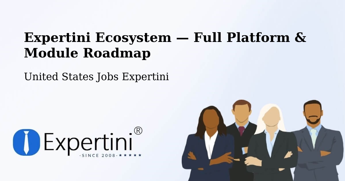 Expertini Ecosystem — Full Platform & Module Roadmap – Somerville
